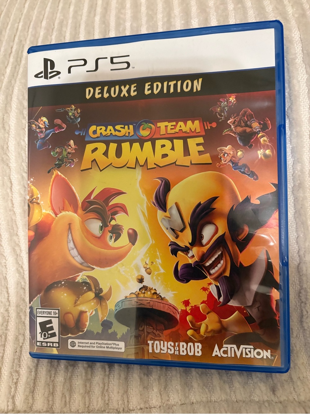 Crash Team Rumble Deluxe Edition (PS5) - Blue Case by Activision
